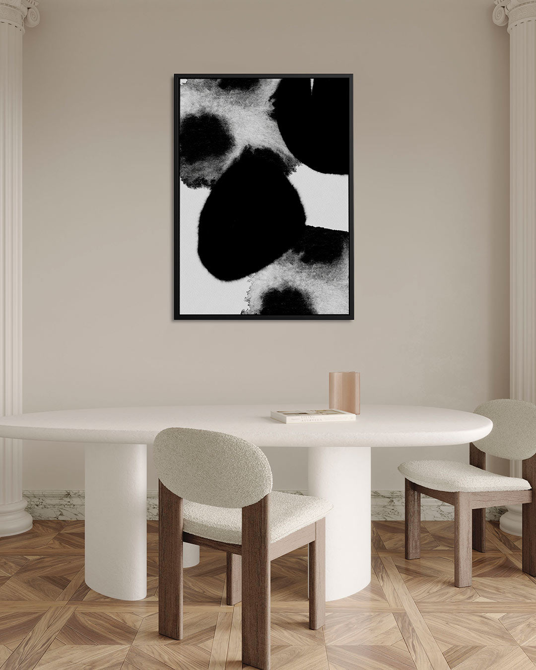 Organische vormen – staand wanddecoratie kunstwerk