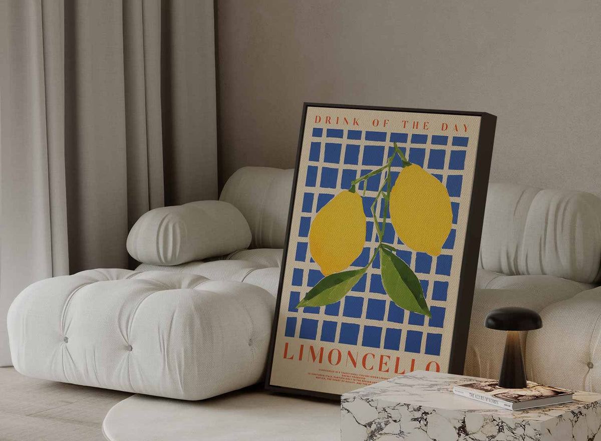 Citrus Serenade Poster – portret kunstwerk als wanddecoratie, afbeelding 13