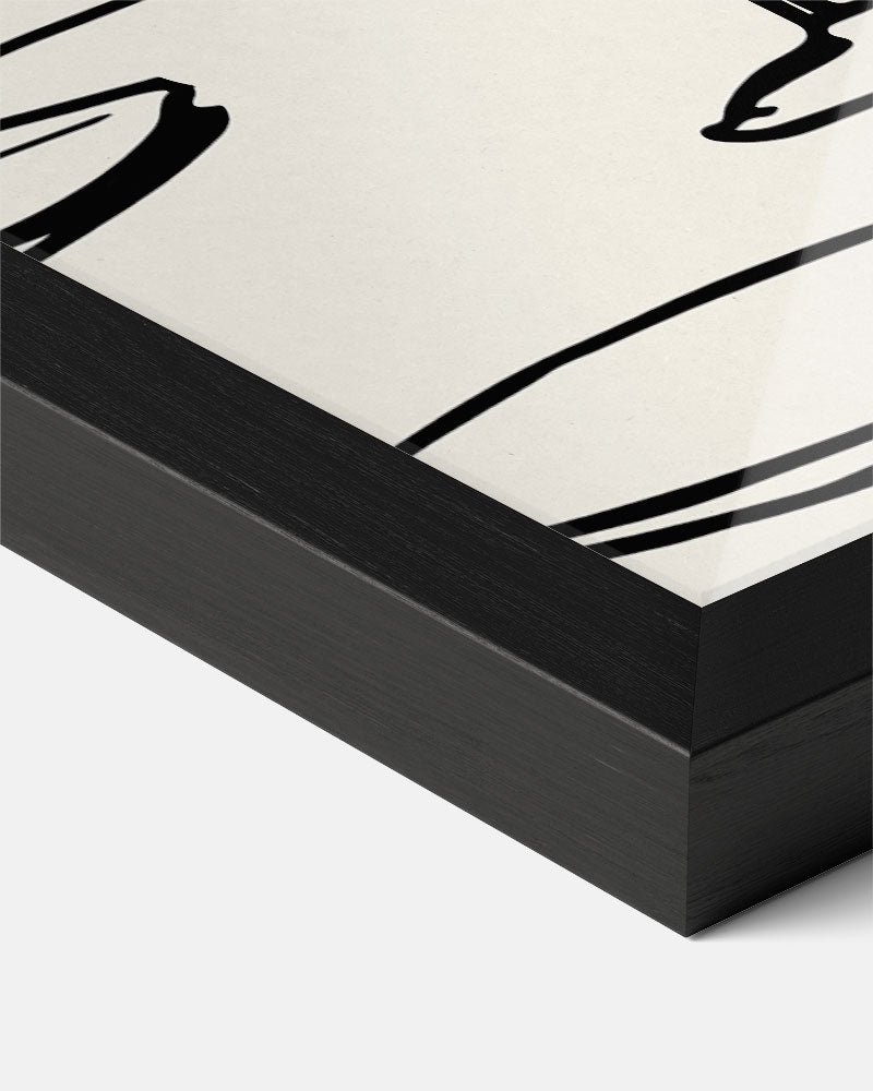 Minimalistische Wijnposter – staande muurposter voor keuken of eethoek