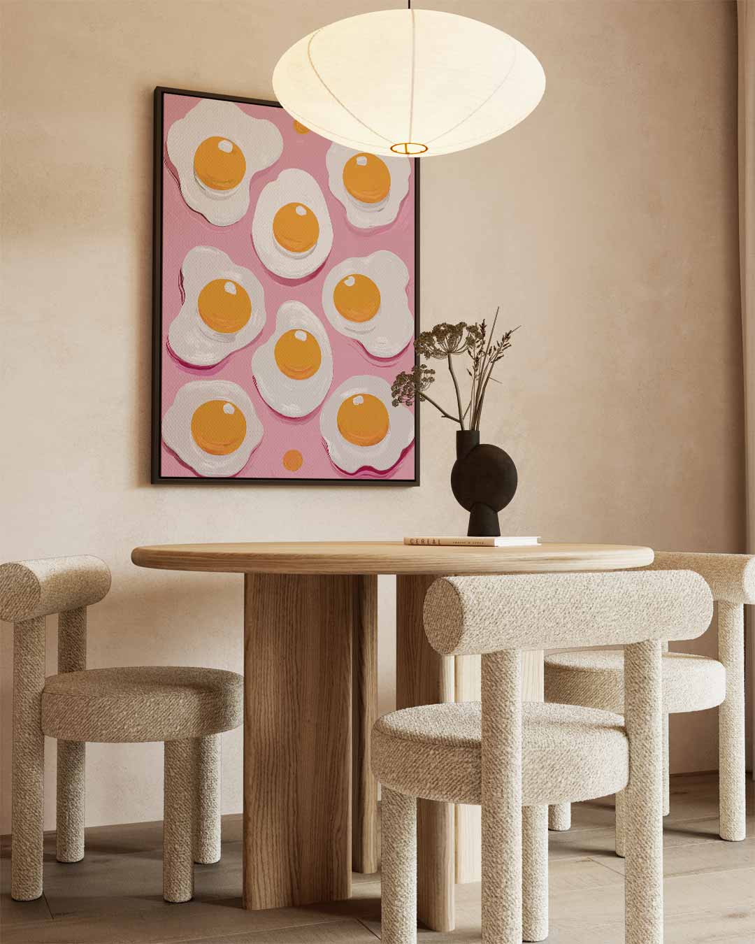 Eivrolijk Schilderij – canvas wanddecoratie in portret formaat
