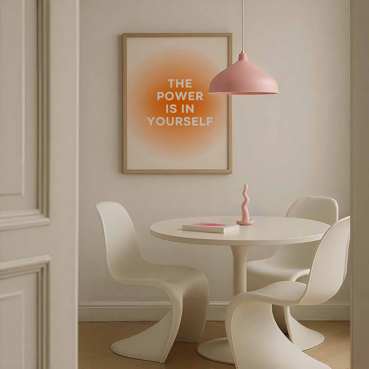 Motivational Power – staande mindful wanddecoratie van WallArtistic