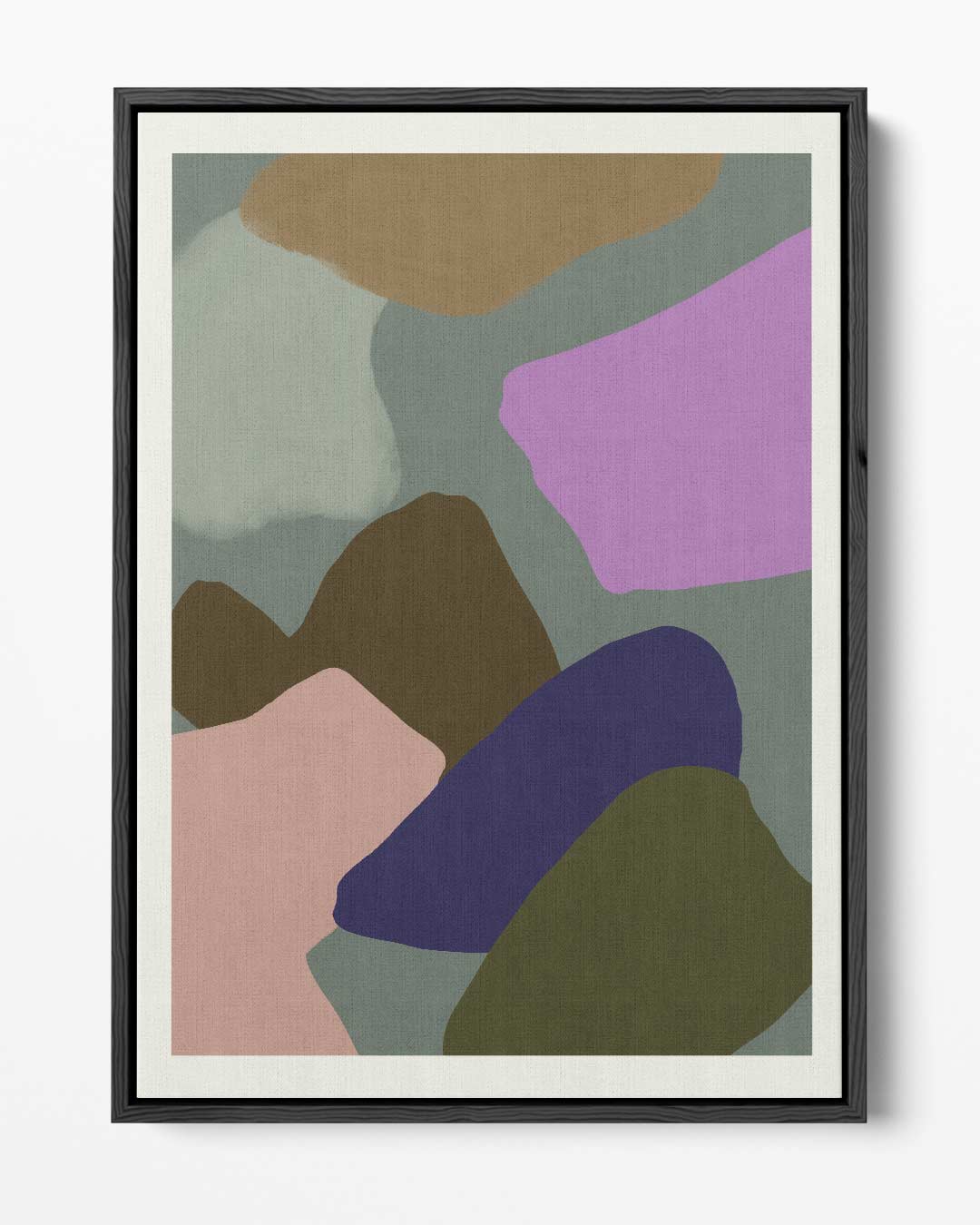 Kleurrijk Abstract Harmonie – portret kunstwerk als wanddecoratie
