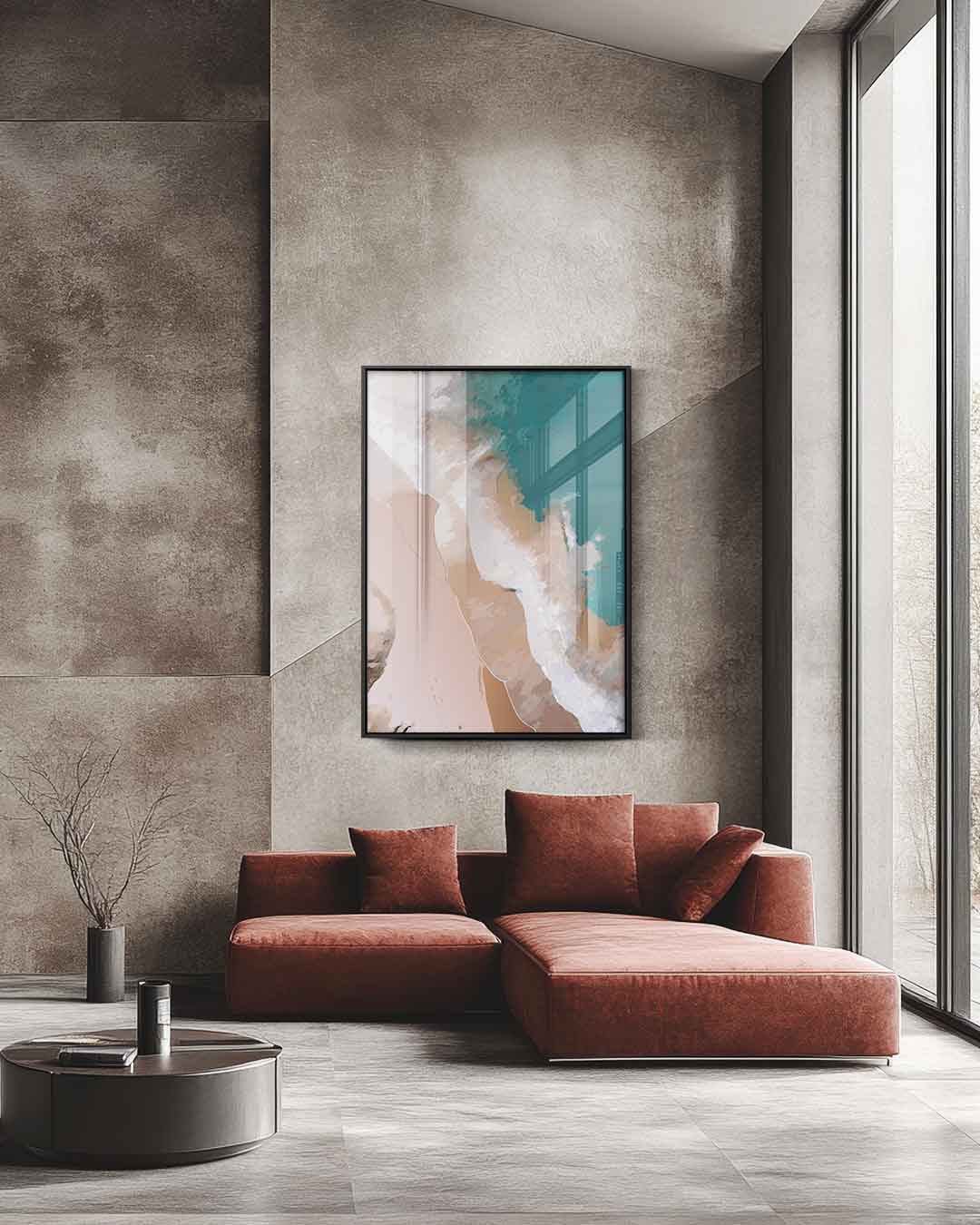 Stranddromen – staande wandkunst voor woonkamer of interieur