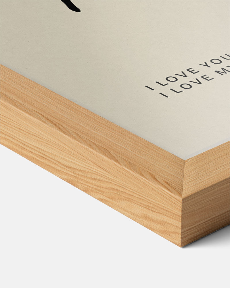 Minimalistische Plantenposter – staande keuken wanddecoratie van WallArtistic