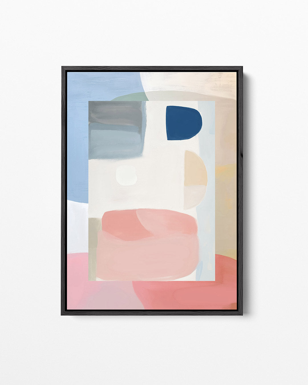 Organische vormen compositie – staand wanddecoratie kunstwerk