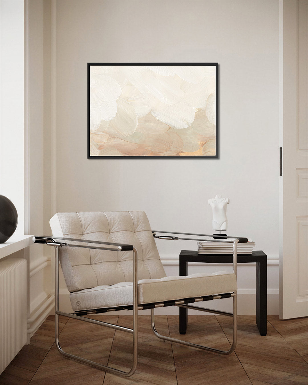 Zachte penseelstreken – kunstwerk op canvas, dibond of plexiglas