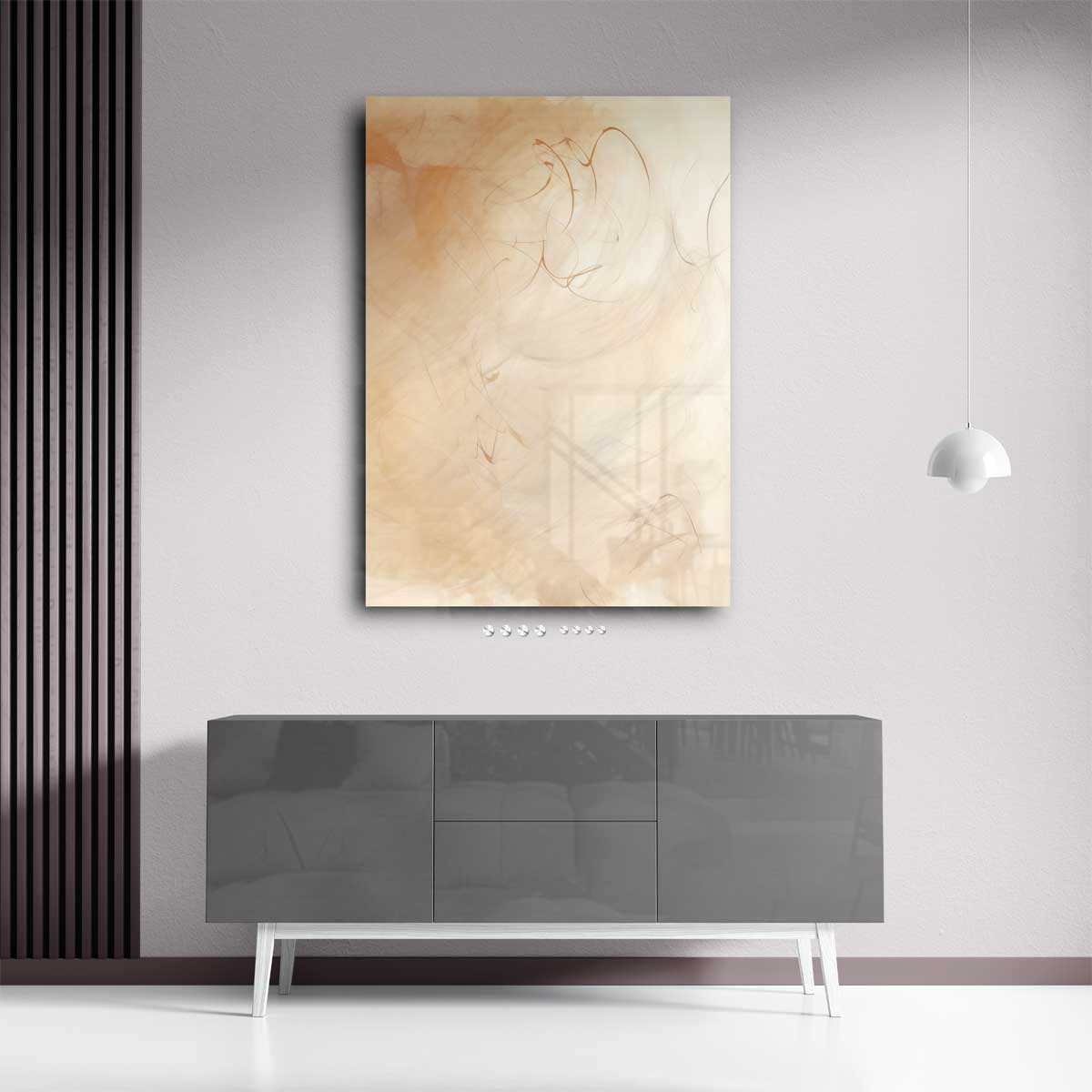 Fluïde Dromen – plexiglas wanddecoratie in portret formaat