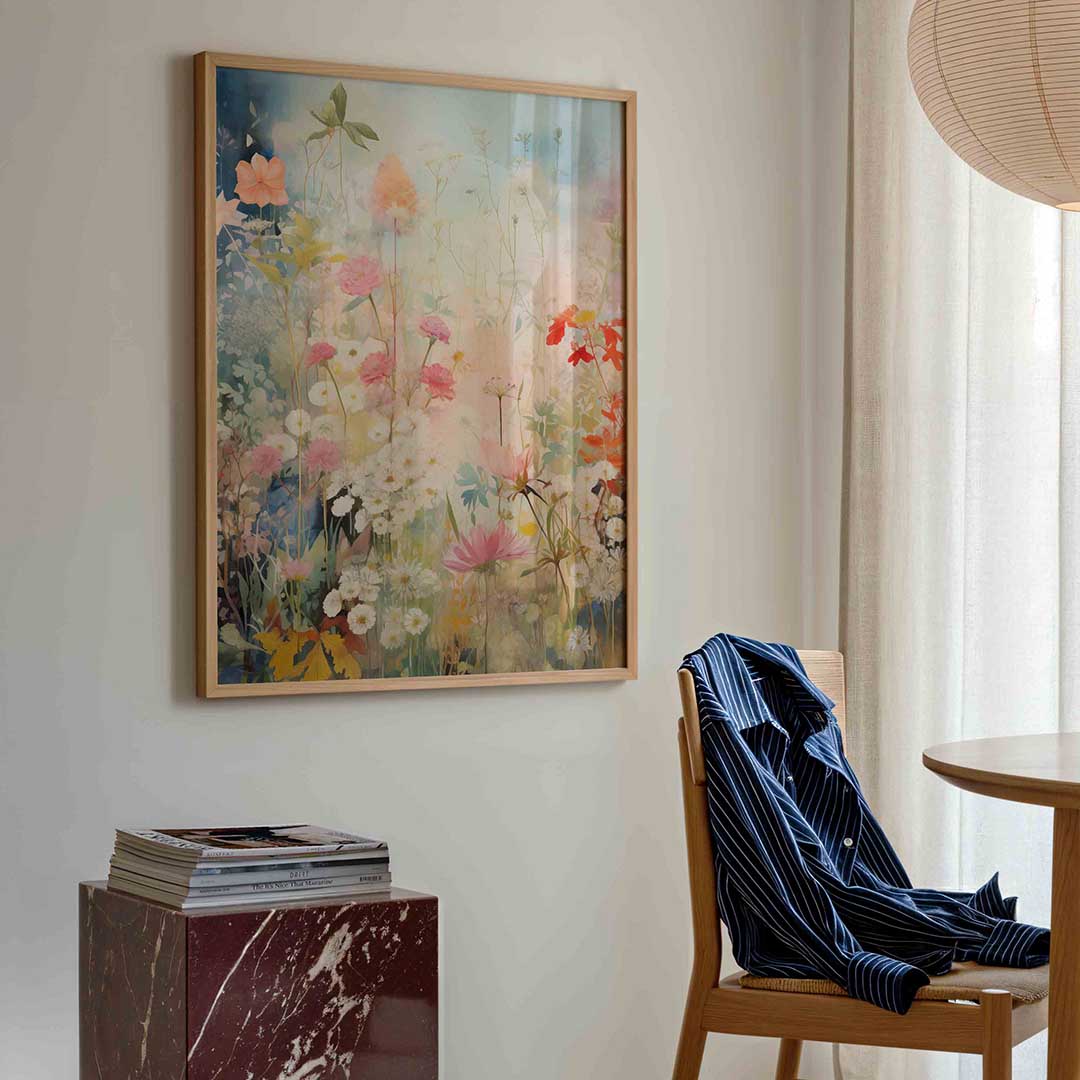 Bloemenpracht – bloemen poster in staand formaat