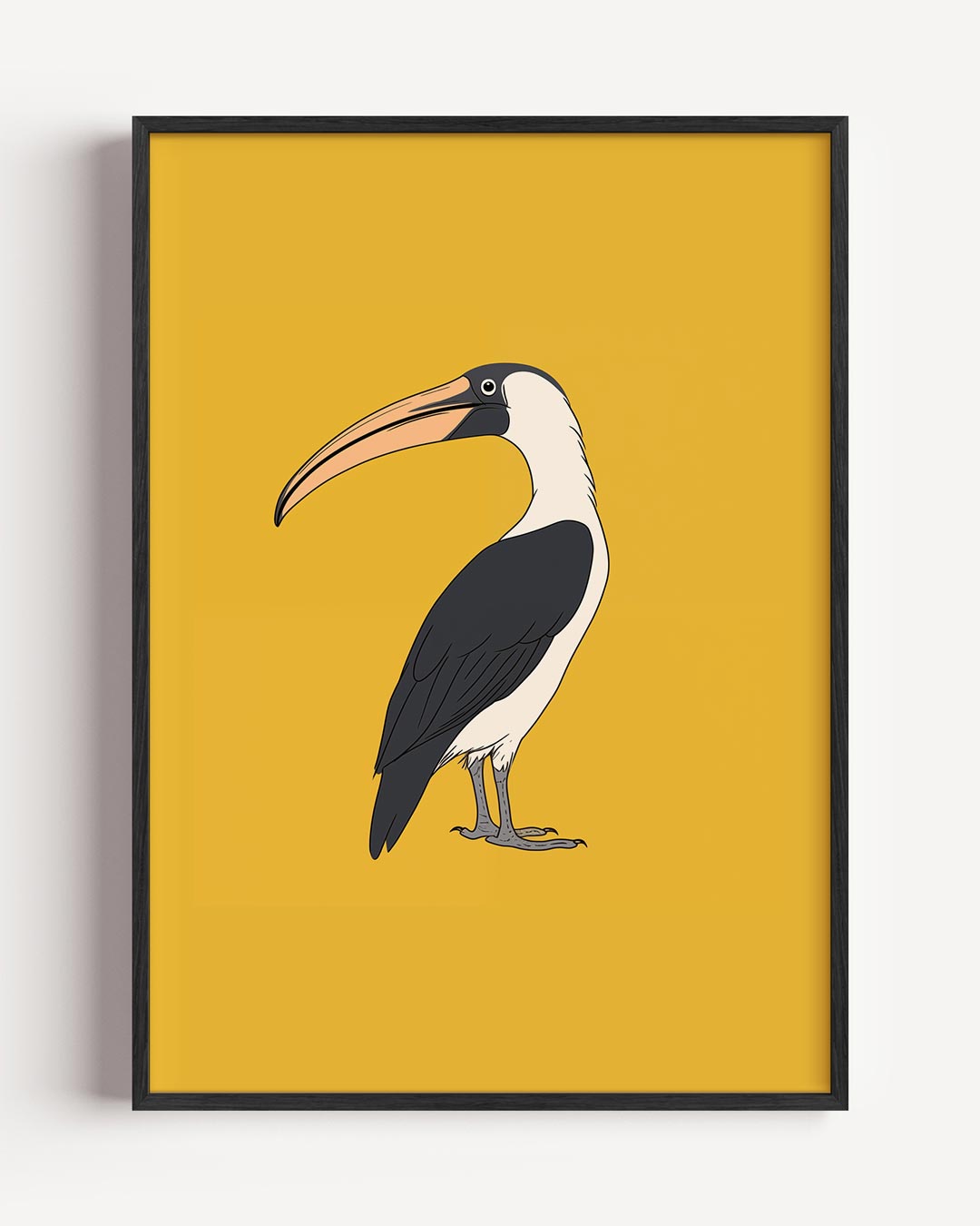 Stijlvolle Toekan – dieren portret poster als wanddecoratie