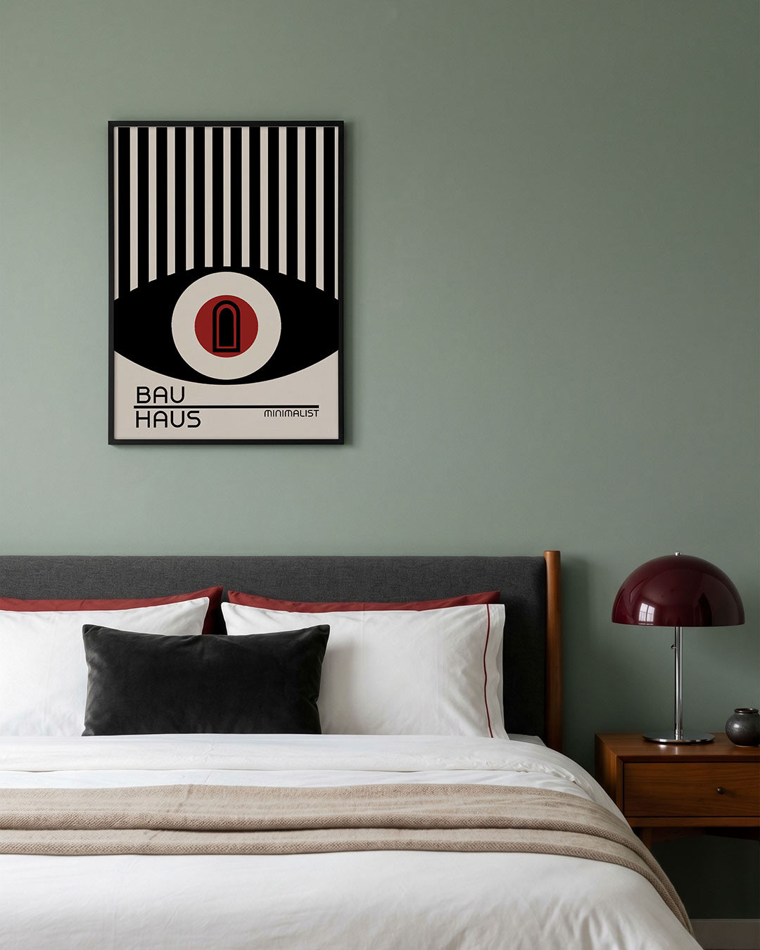 Abstracte – geometrische poster in Bauhaus-stijl van WallArtistic