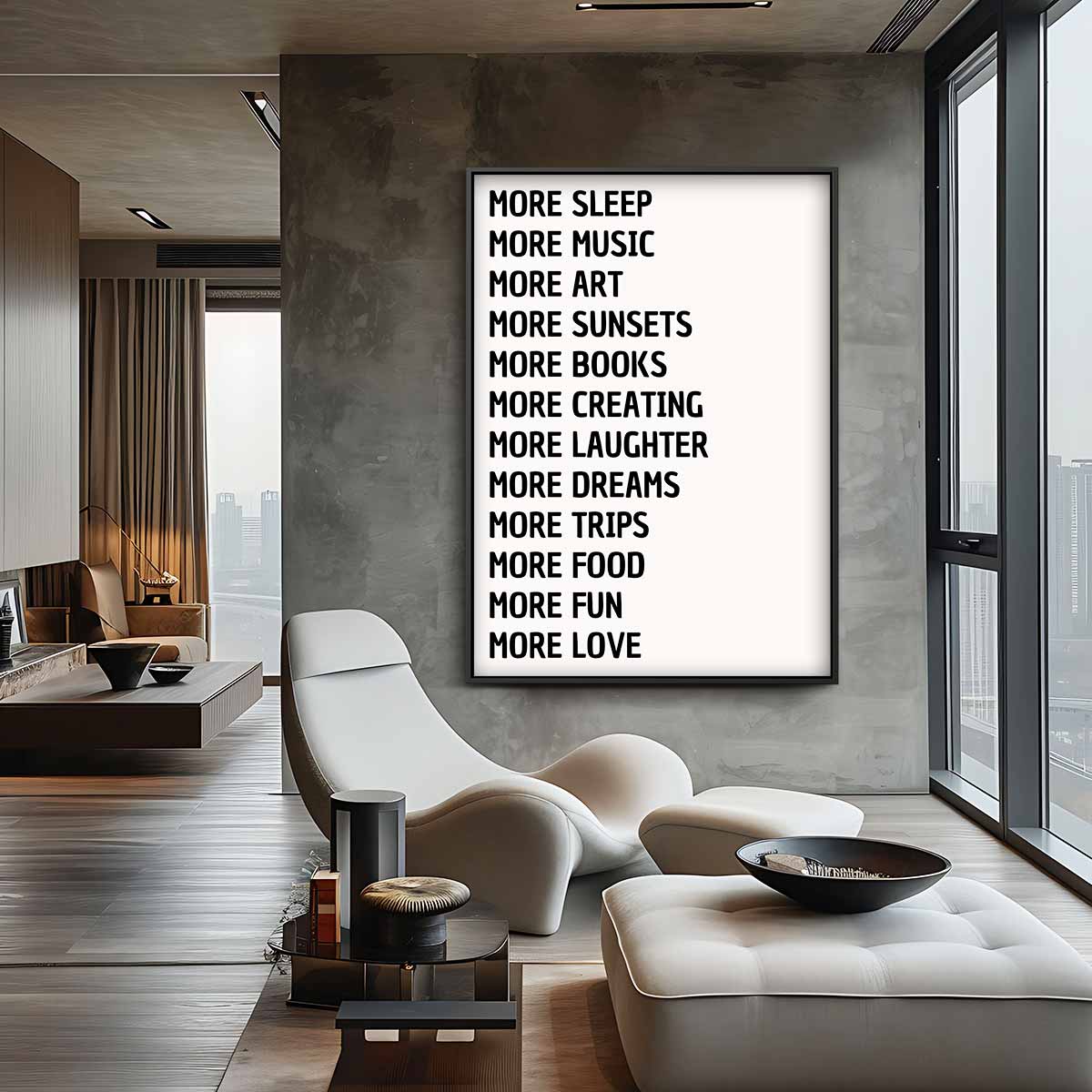 Meer van het Goede – staande wandkunst voor woonkamer of interieur