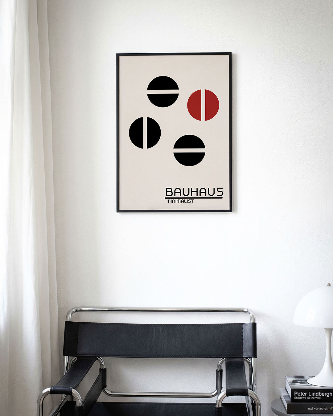 Vormen en vlakken – moderne Bauhaus wandkunst als poster