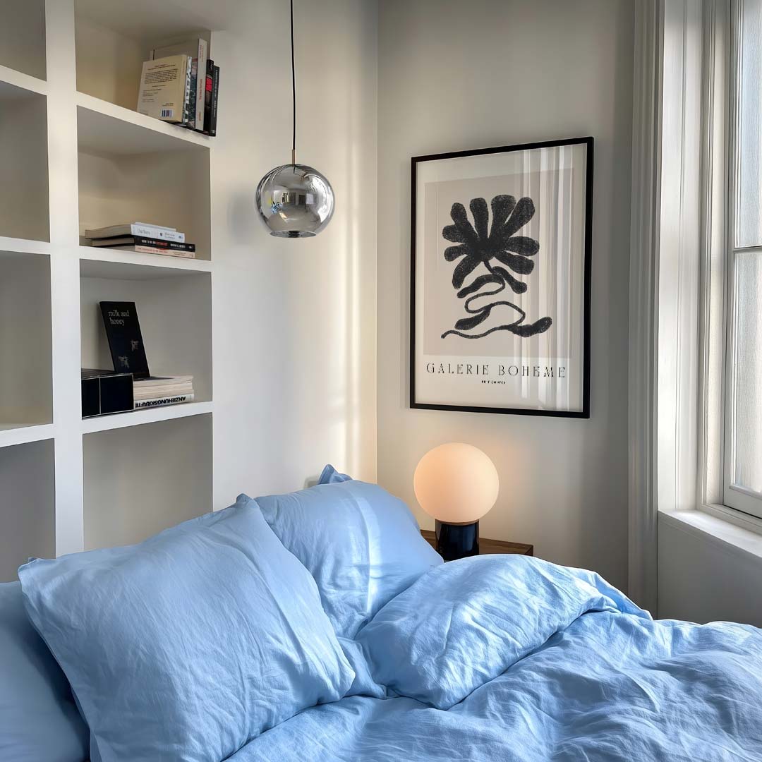 Elegant Organisch Kunstwerk – staande boheme wanddecoratie van WallArtistic