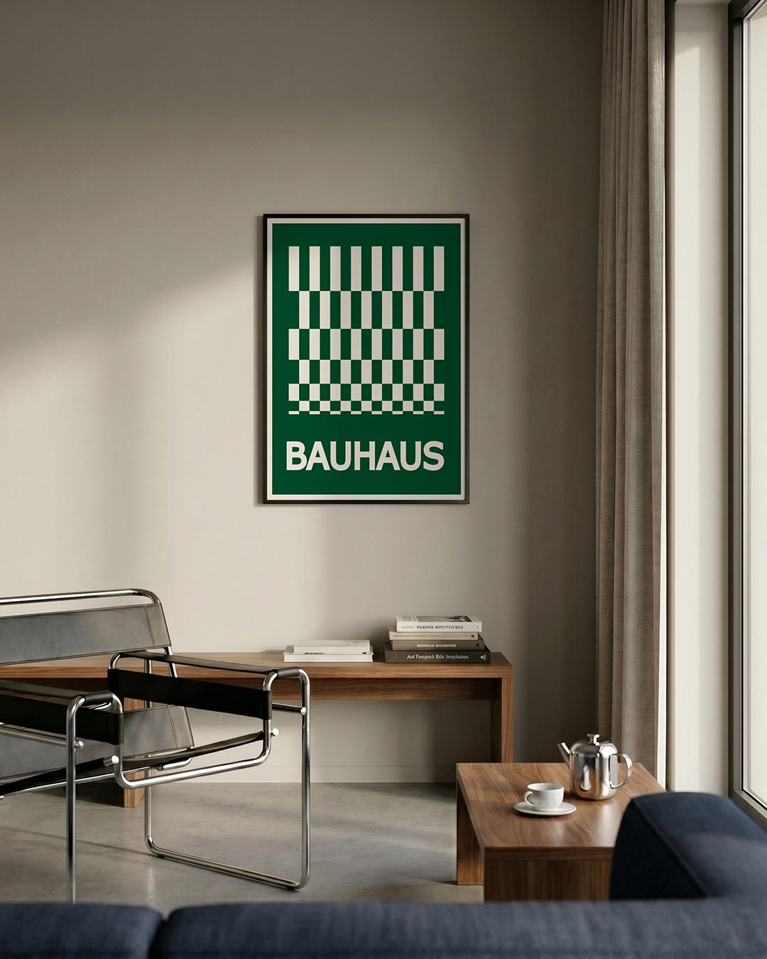  – geometrische poster in Bauhaus-stijl van WallArtistic