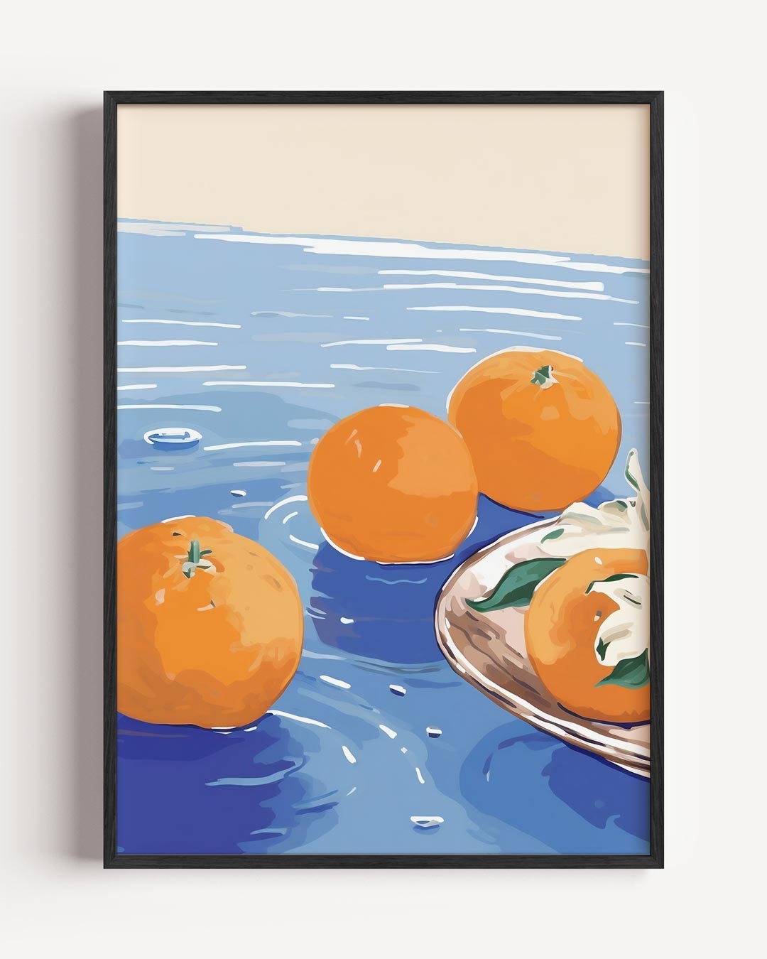 Zonnige Citrus Vibes – keuken portret poster als wanddecoratie