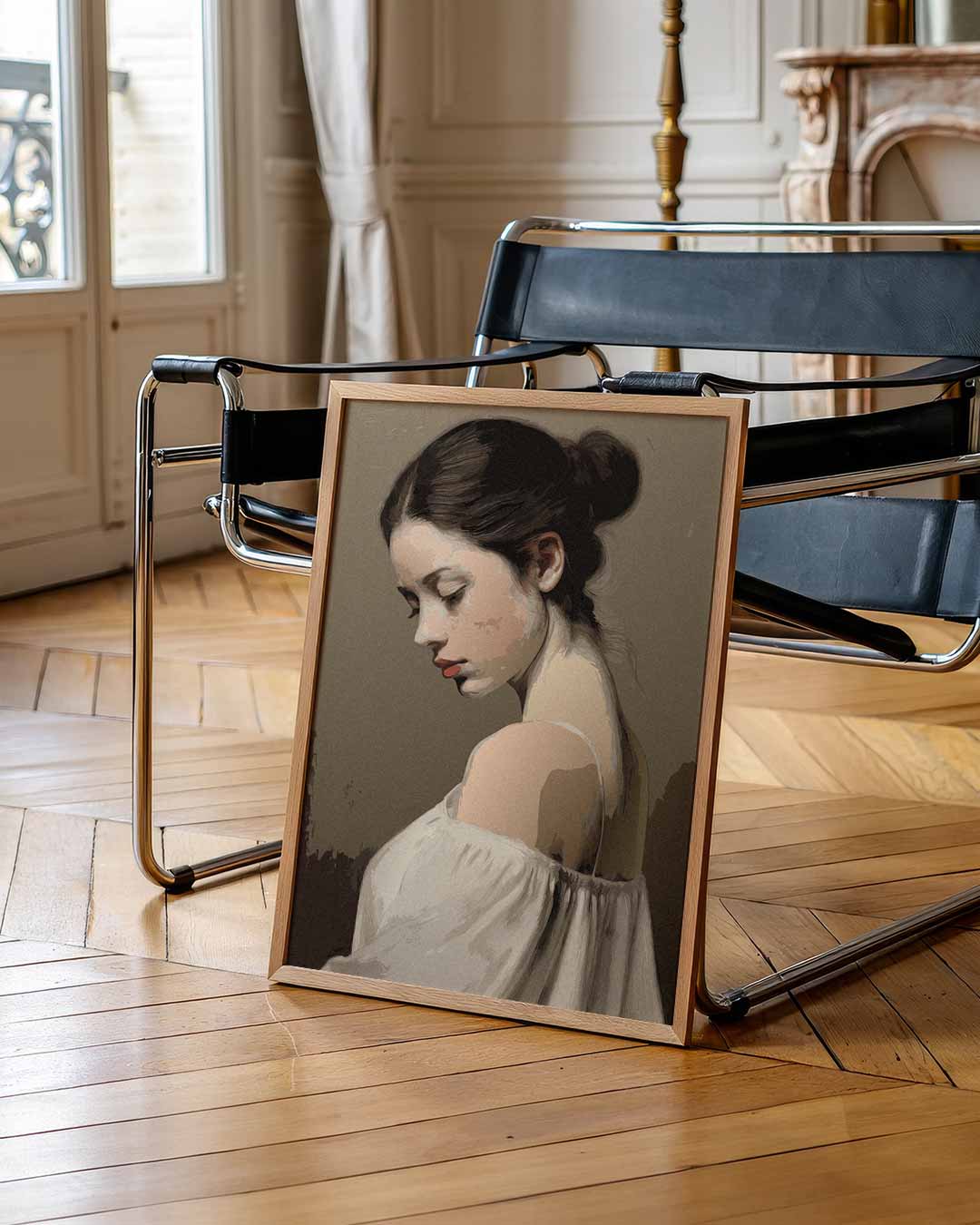 Elegante Portretposter – staande muurposter voor Pasen