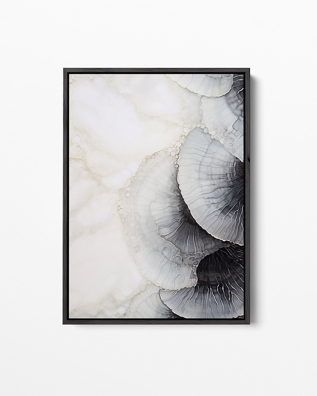 Organische vormen – staand wanddecoratie kunstwerk