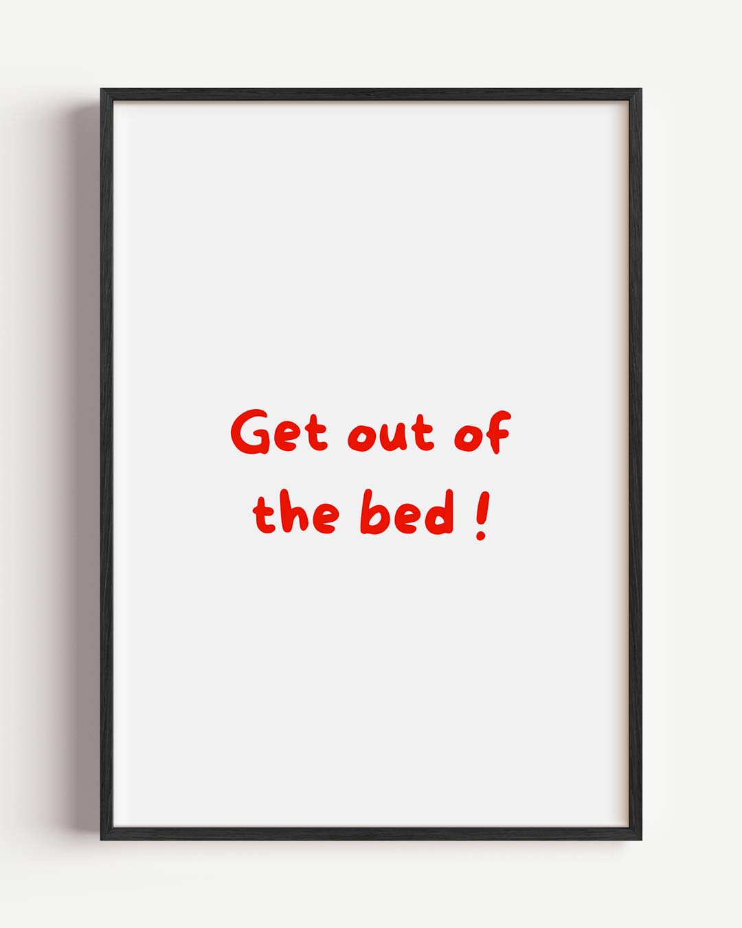 Motiverende Ochtendposter – quote portret poster als wanddecoratie