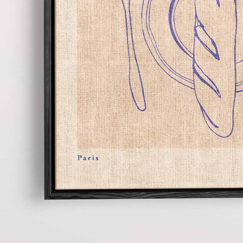 Franse Ontbijtschets – plexiglas kunstwerk als wanddecoratie