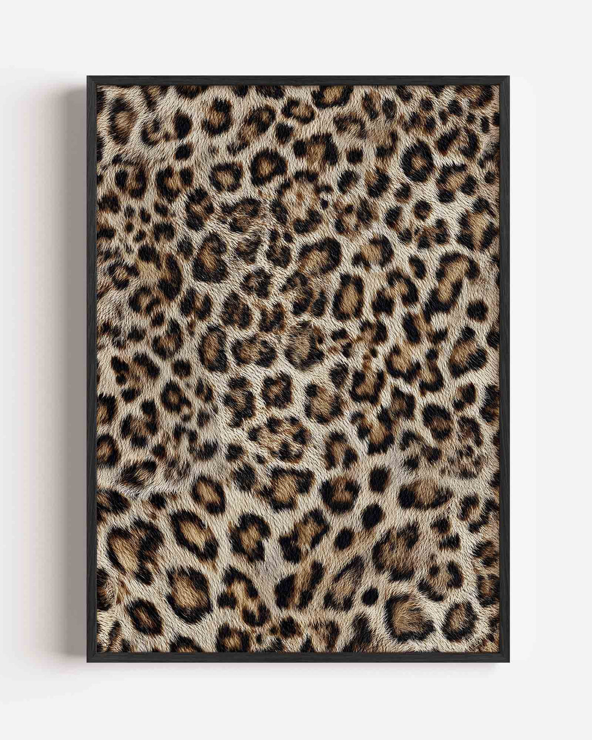 Luipaardprint – safari portret poster als wanddecoratie