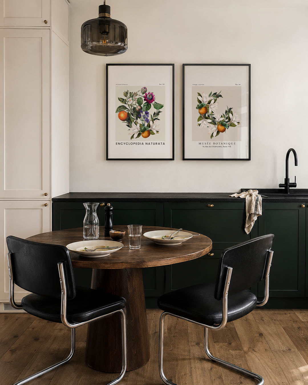 Botanische bloemrijkdom Posterset