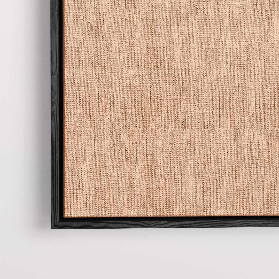 Zachte Aardetinten Abstract – dibond kunstwerk als wanddecoratie