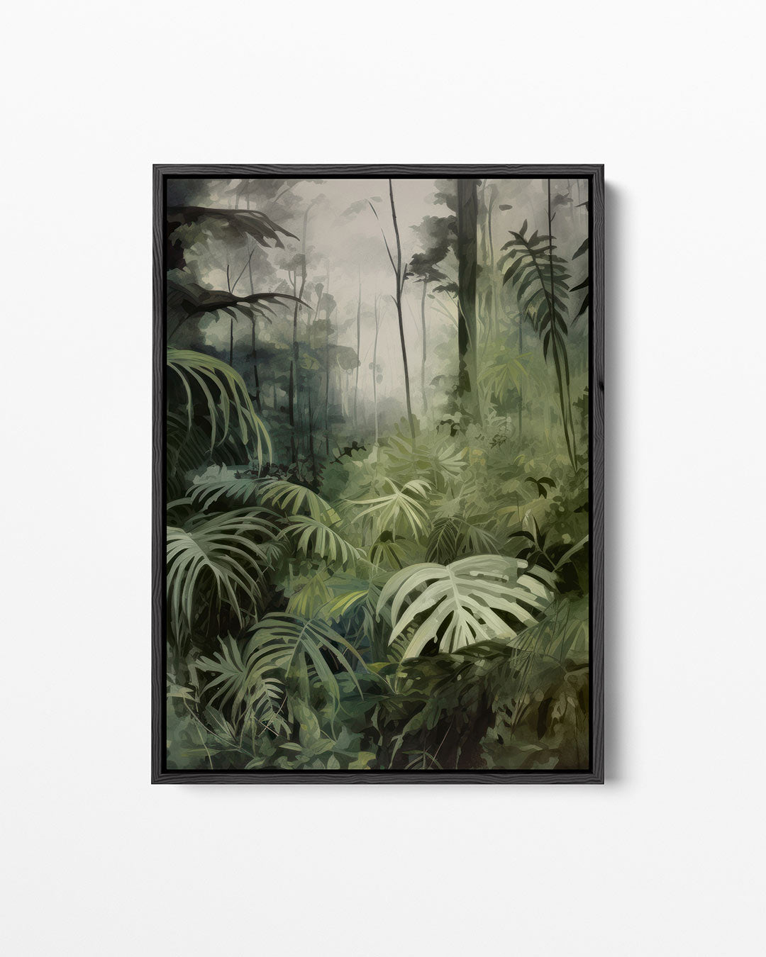 Weelderige jungle – staand wanddecoratie kunstwerk