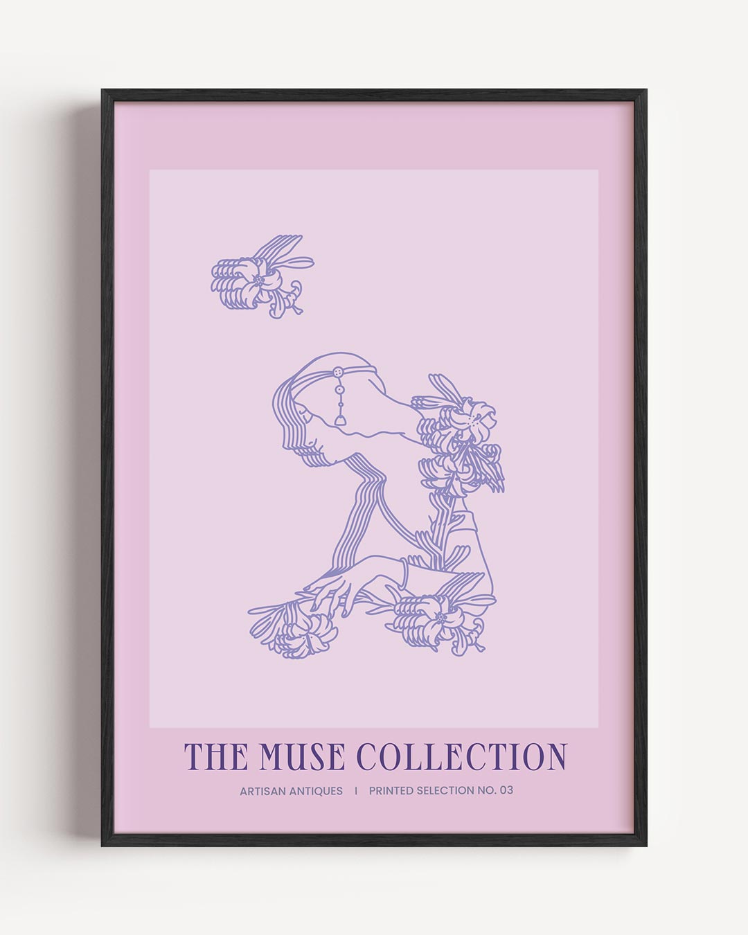 Muse Collection – mindfulness portret poster als wanddecoratie