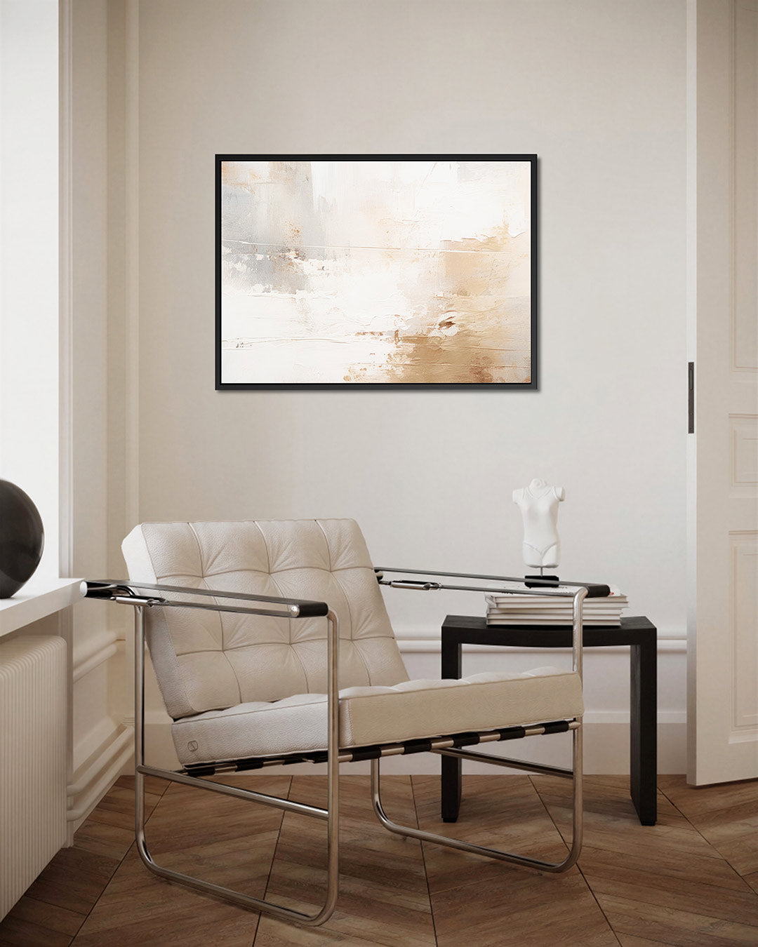 Rustige kleurenmix – Abstract kunstwerk – kunstwerk op canvas, dibond of plexiglas