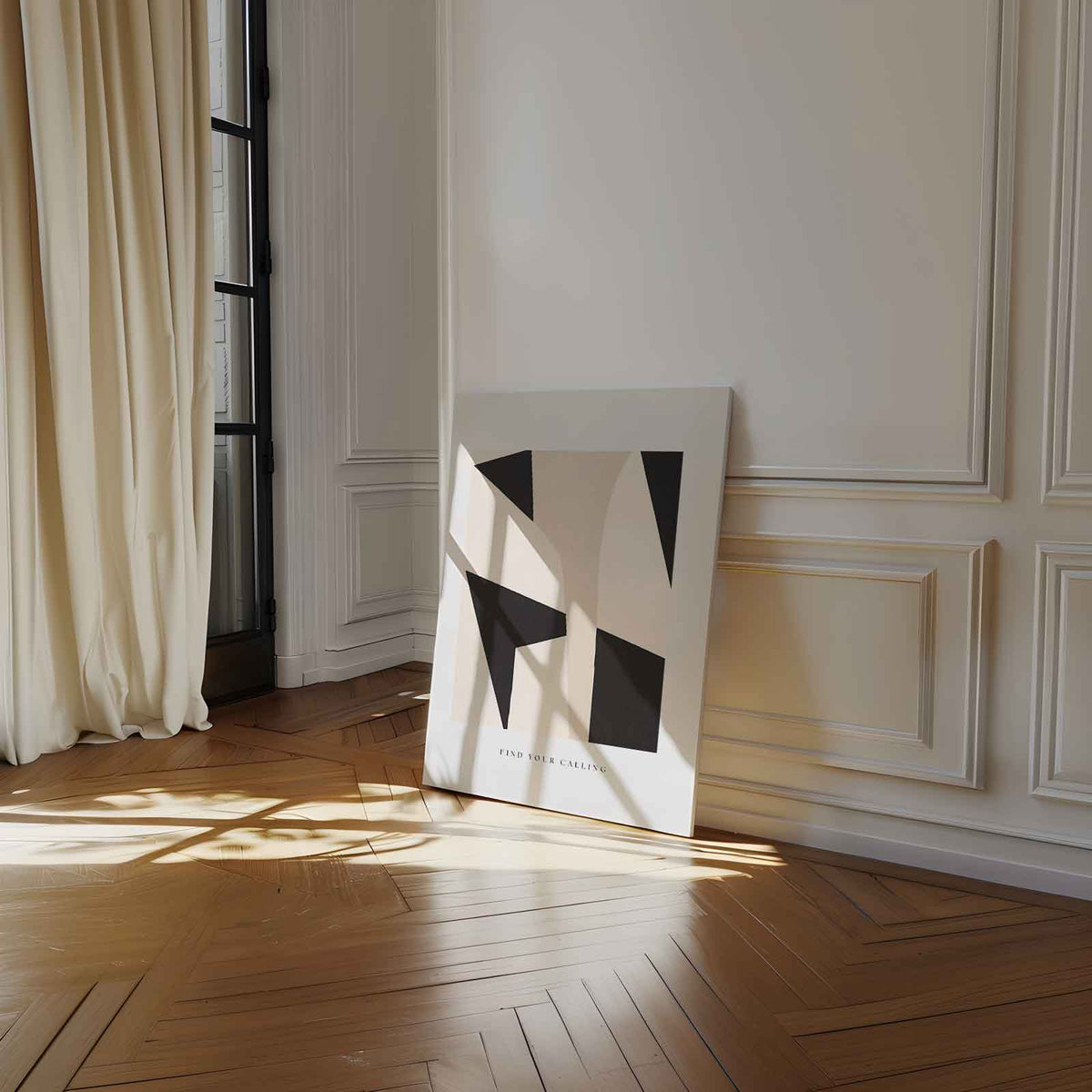 Vind je Roeping – dibond kunstwerk als wanddecoratie