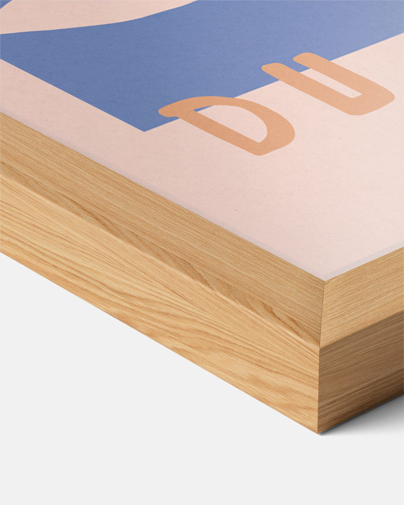 Maison Du Soleil – staande tekst wanddecoratie van WallArtistic
