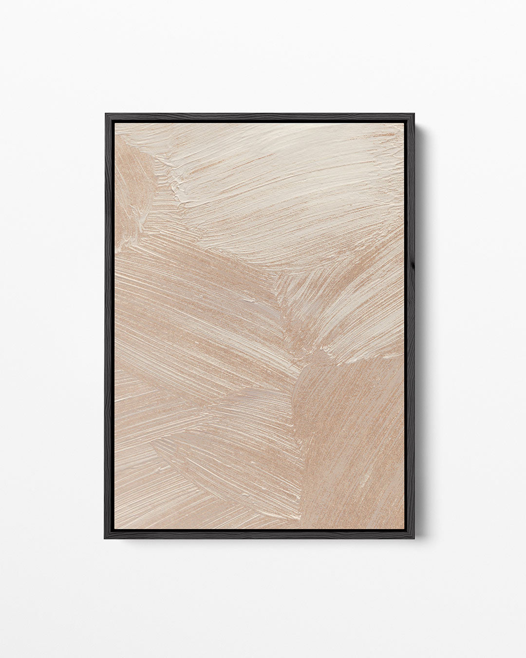 Zachte textuur compositie – staand wanddecoratie kunstwerk