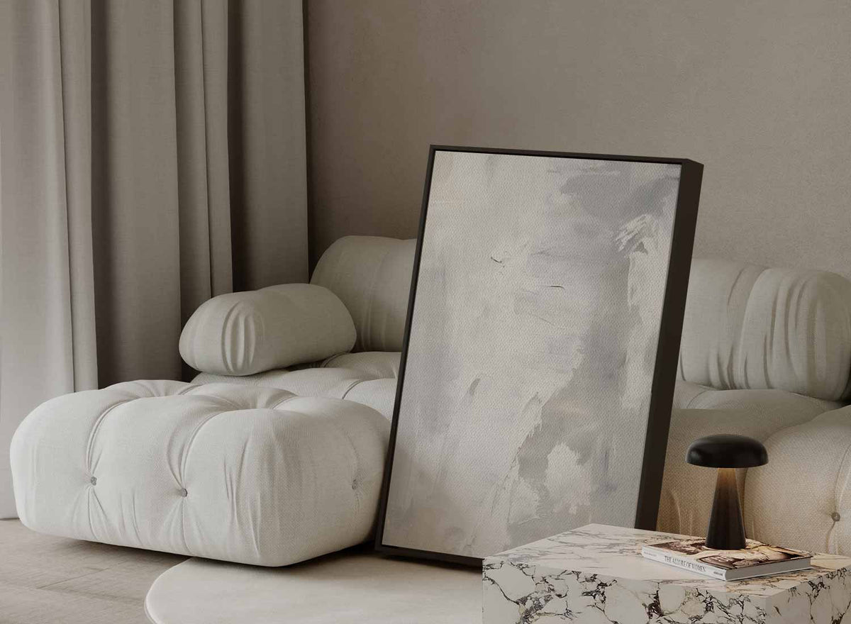 Zomerse Sneeuwstorm – staande wandkunst voor woonkamer of interieur