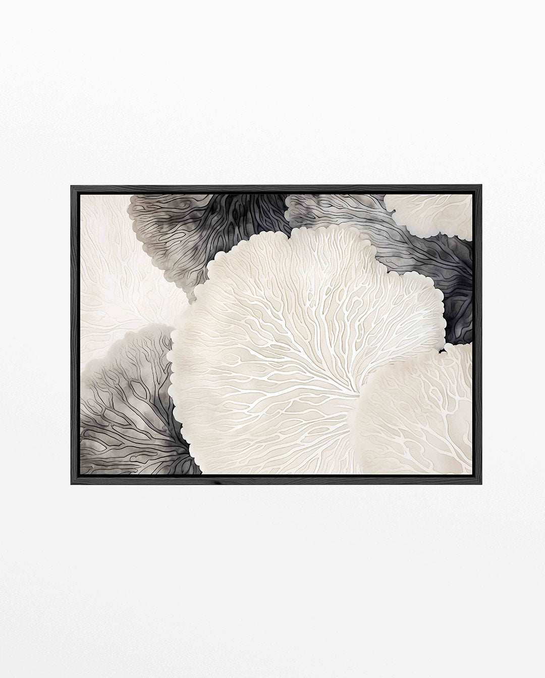 Organische lijnen – Abstract kunstwerk – liggend abstract kunstwerk