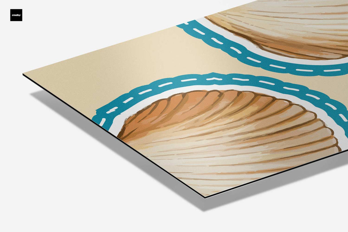 Schelpensymfonie – canvas kunstwerk als wanddecoratie