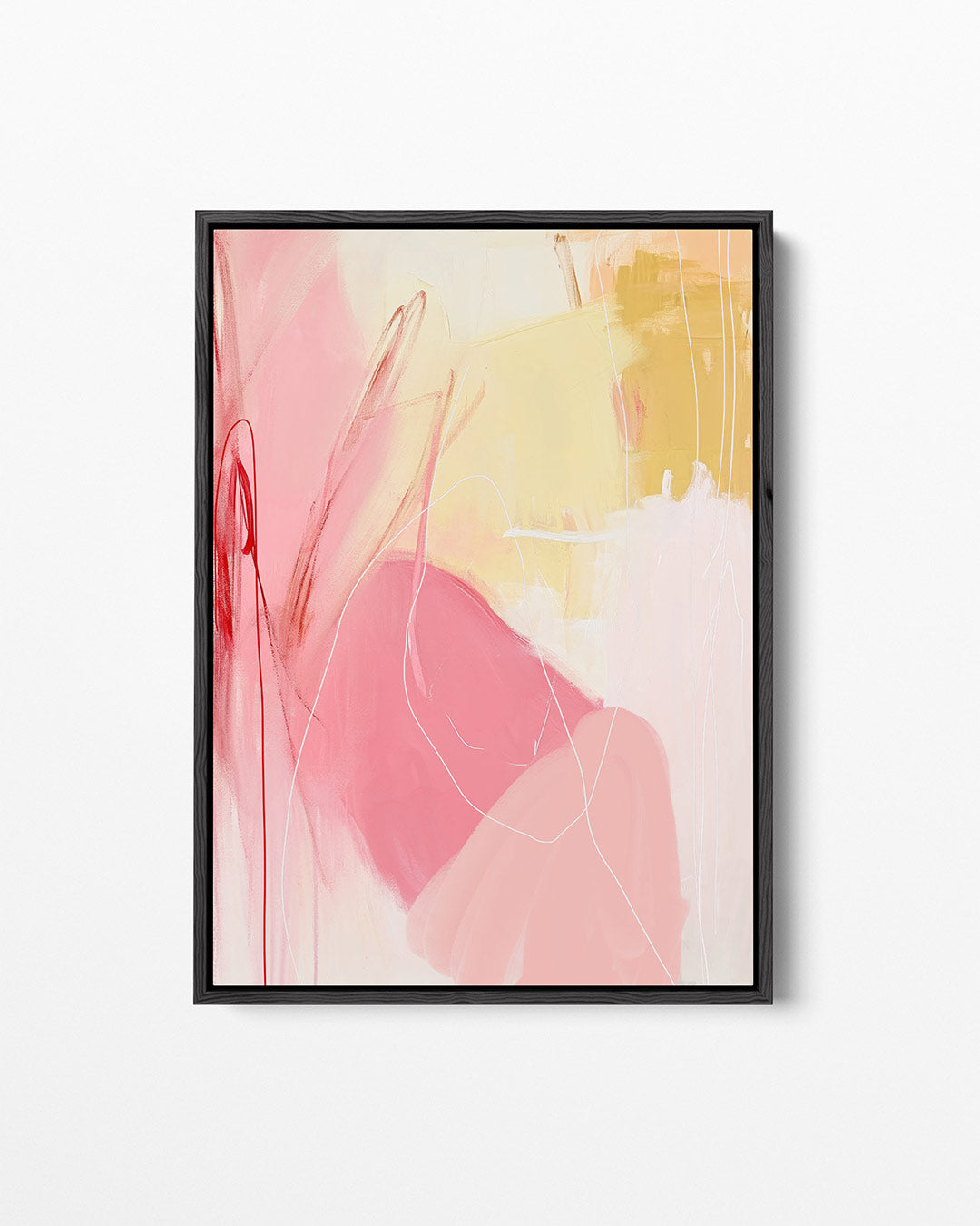 Dynamische kleurvlakken – staand wanddecoratie kunstwerk