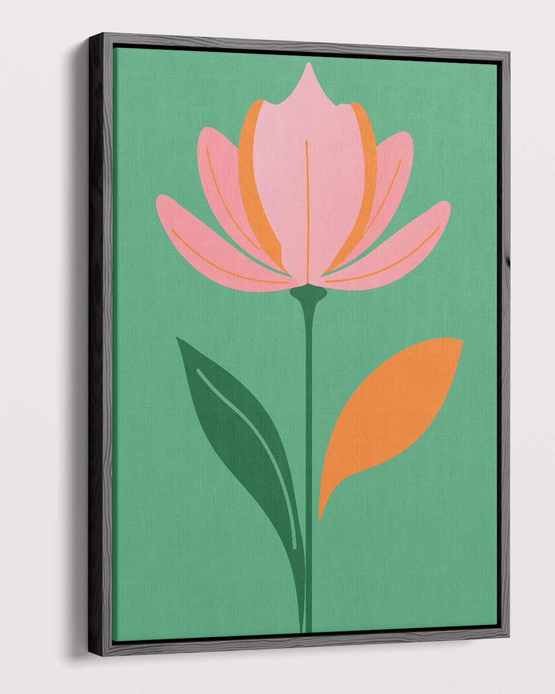 Bloeiende Tulpenpracht – dibond kunstwerk als wanddecoratie