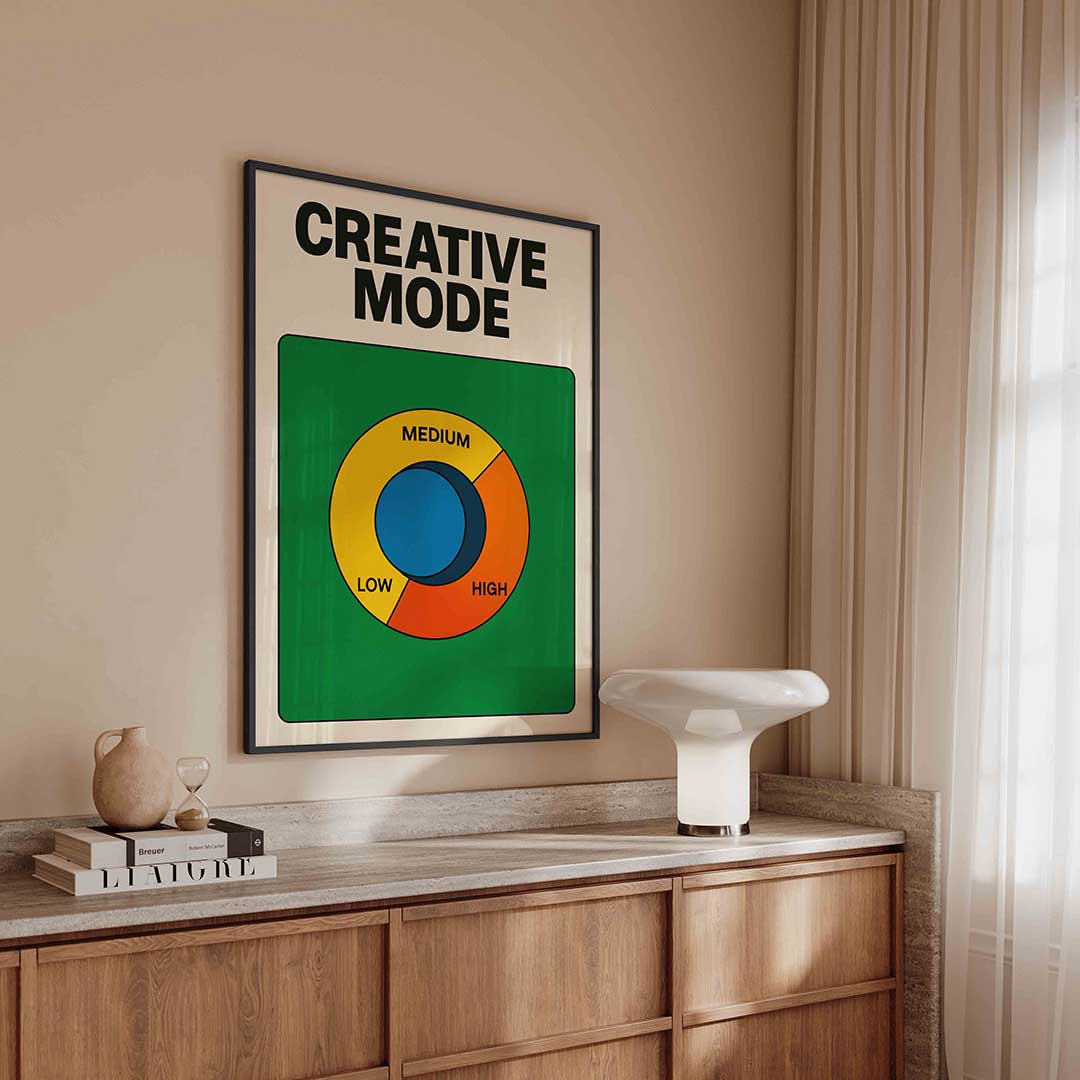 Creative mode – urban poster in staand formaat