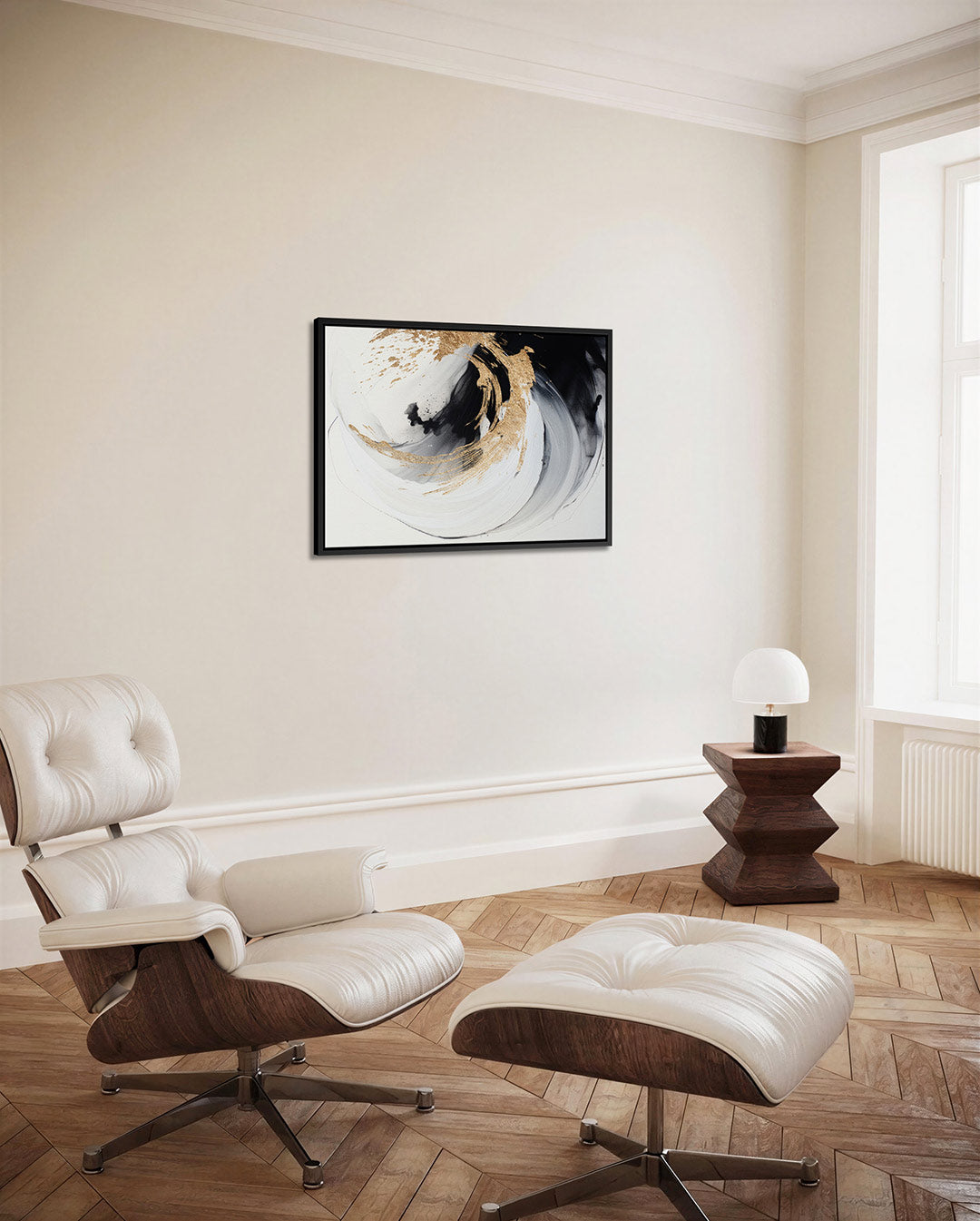 Dynamische kleurvlakken – alternatieve weergave van het kunstwerk