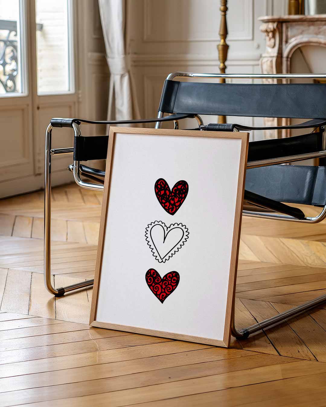 Romantische Harten – zomer portret poster, afbeelding 7