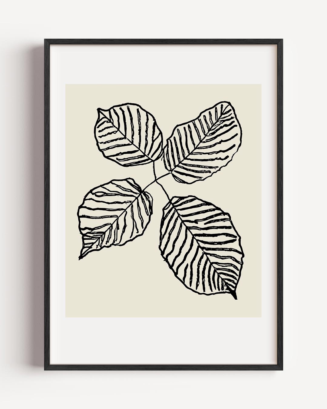 Minimalistische Botanische – keuken portret poster als wanddecoratie
