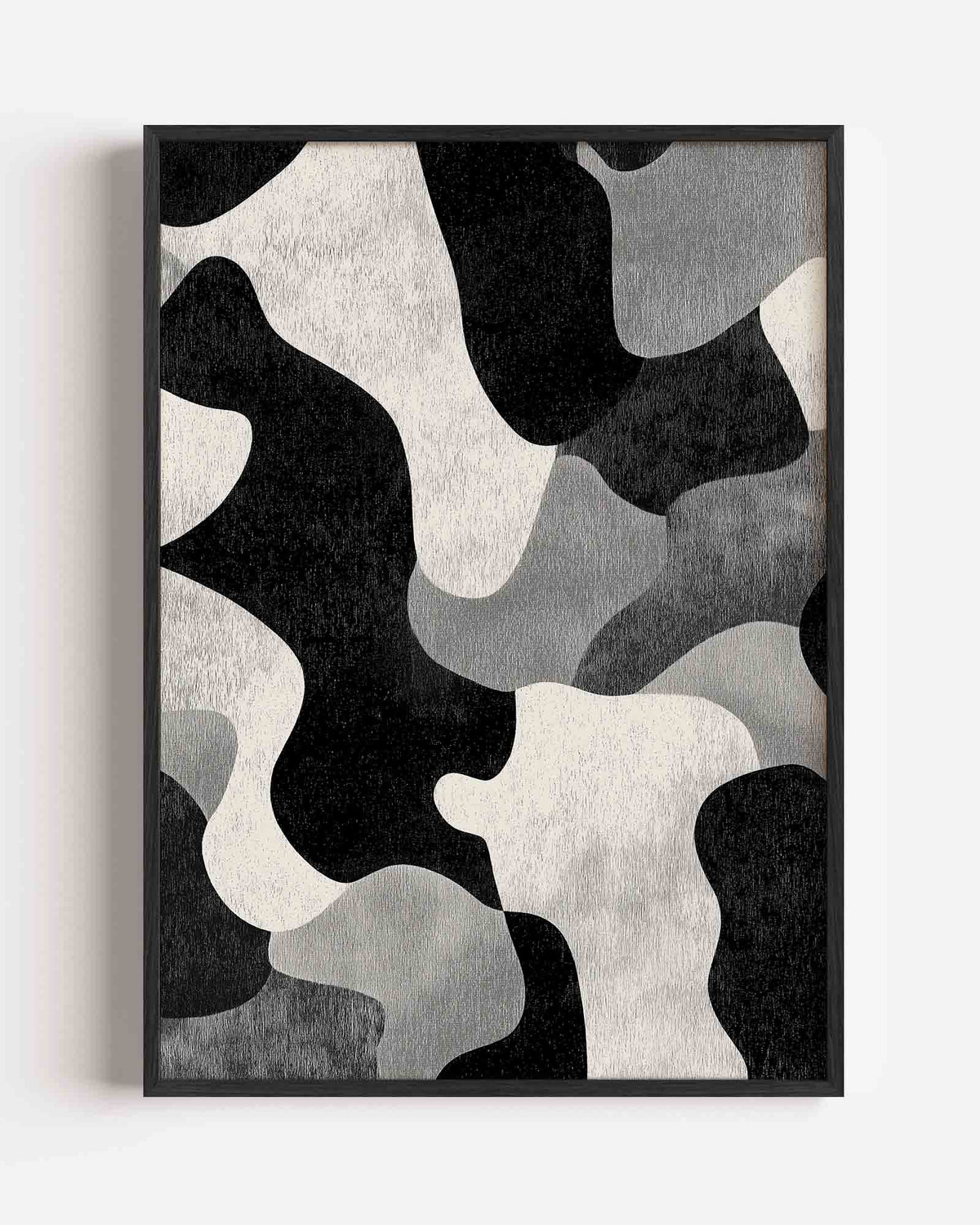 Abstracte vormen – abstracte portret poster als wanddecoratie