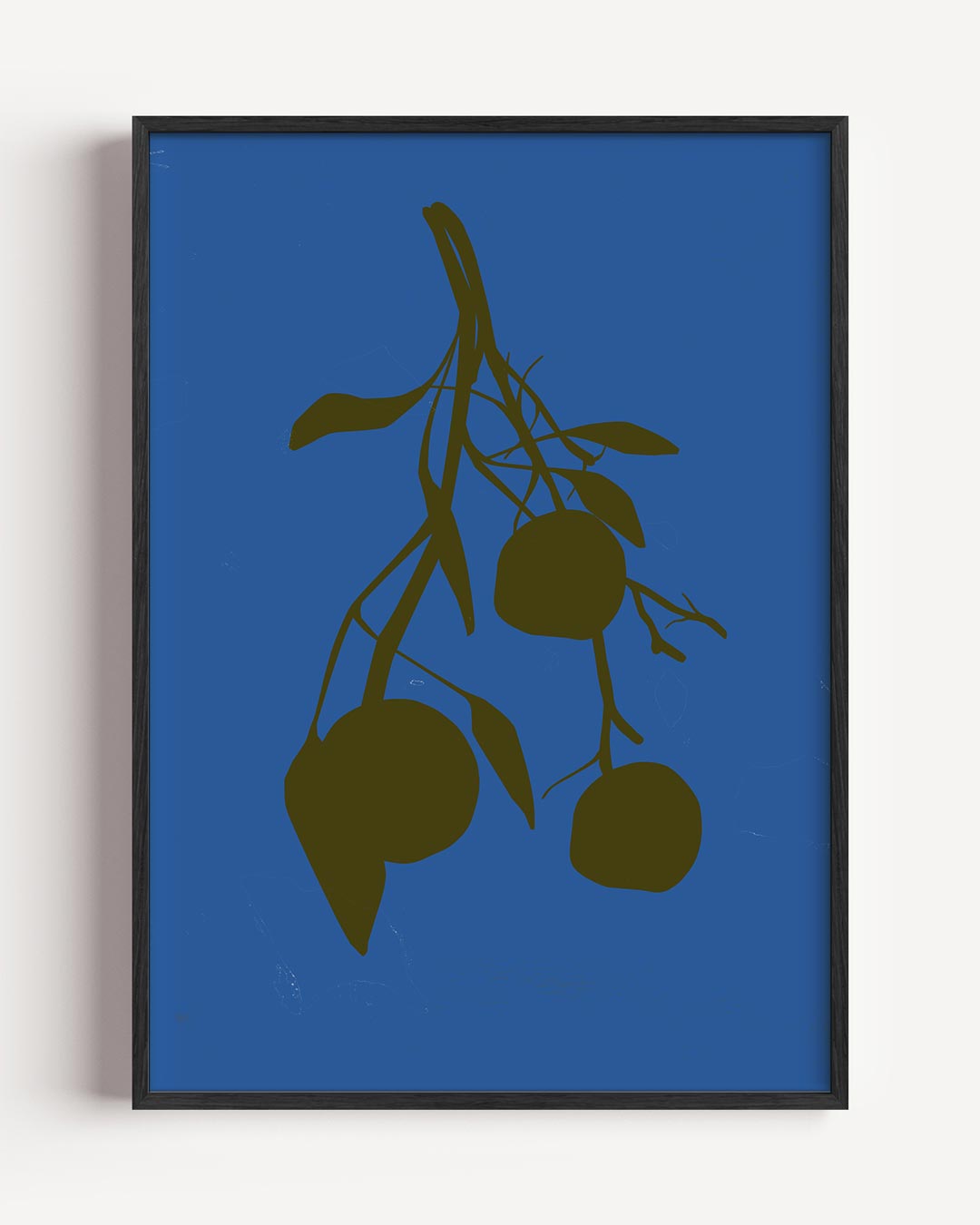 Moderne Bladeren & Vruchten – bloemen portret poster als wanddecoratie