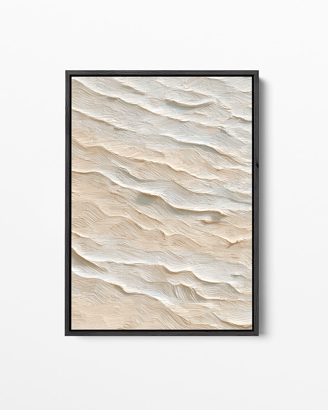 Golvende textuur – staand wanddecoratie kunstwerk