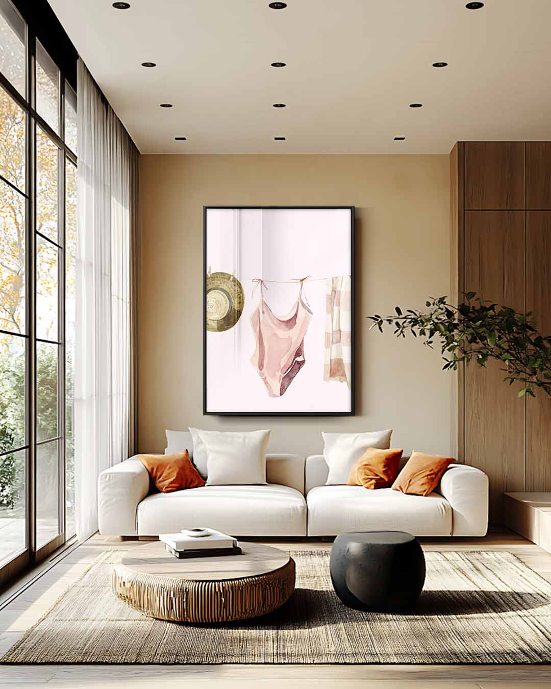 Zomerse Dagdroom – staand kunstwerk voor modern interieur