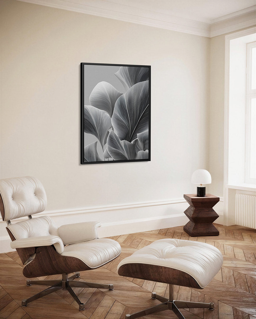 Organische lijnpatronen – decoratief kunstwerk voor aan de muur
