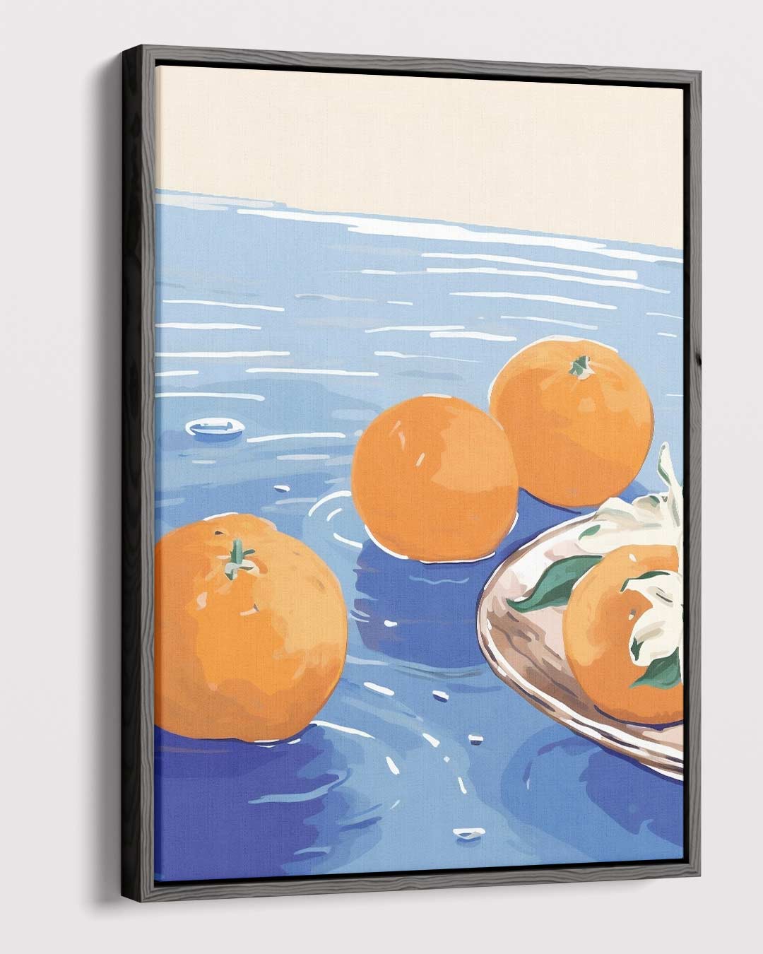 Citrus Serenade – dibond kunstwerk als wanddecoratie