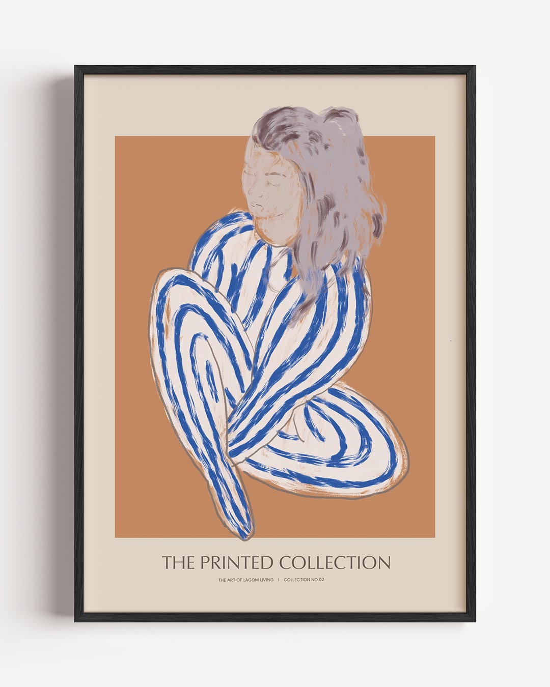 The Printed Collection – vrouwelijk portret poster als wanddecoratie