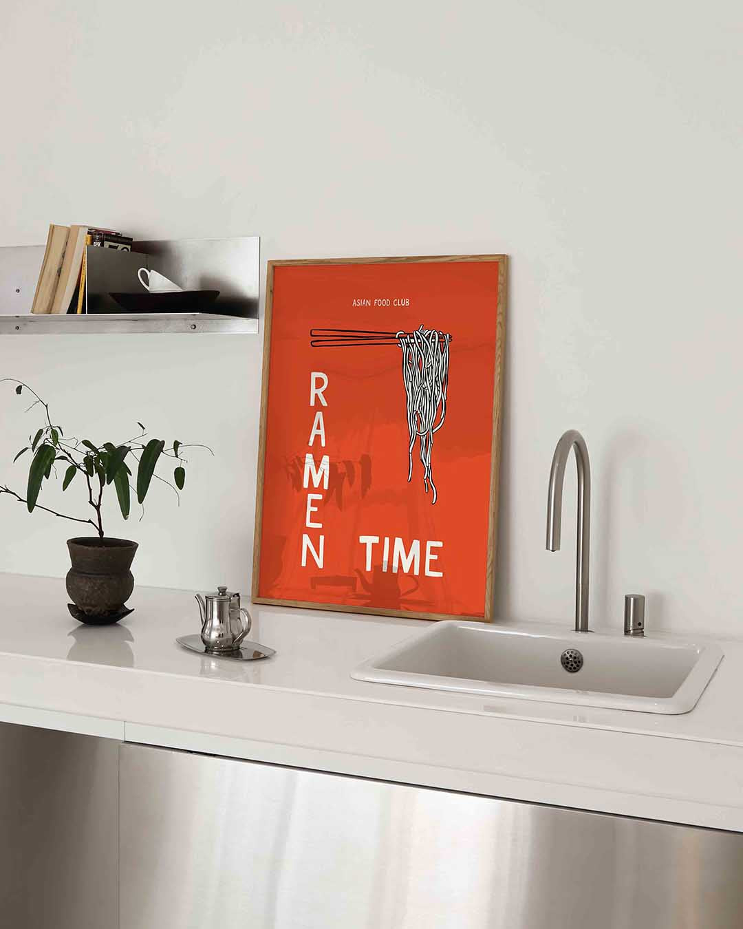 Ramen time – Aziatische poster in staand formaat