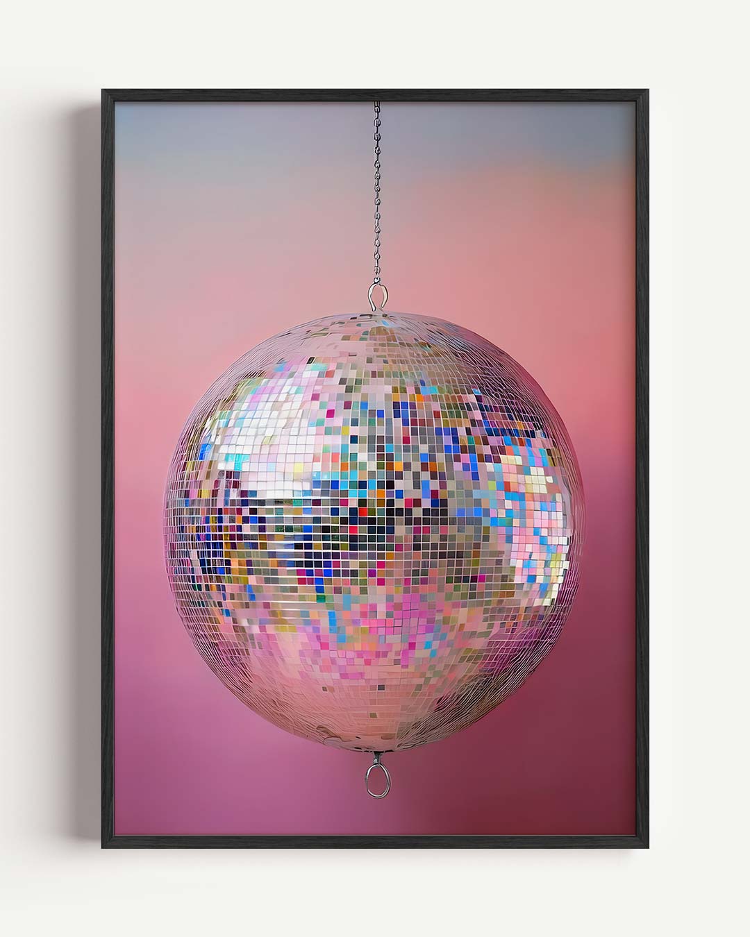 Glamour Disco – Popart en Streetart portret poster als wanddecoratie